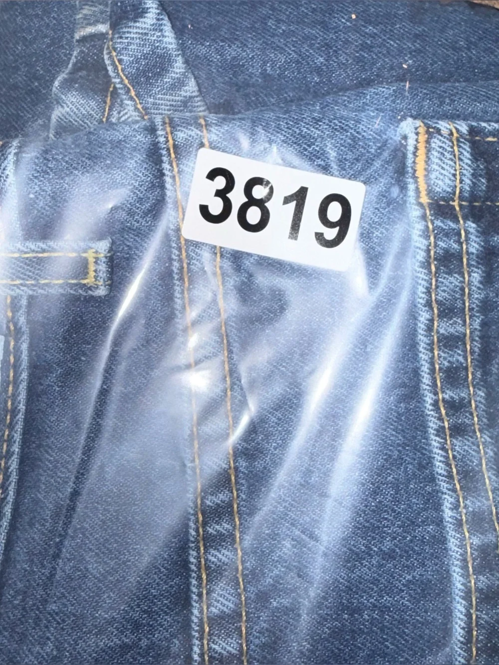 Levis 569 Vtg 90s Dry Goods Jeans Men’s 38x30 blue Straight USA Made Cotton Nice